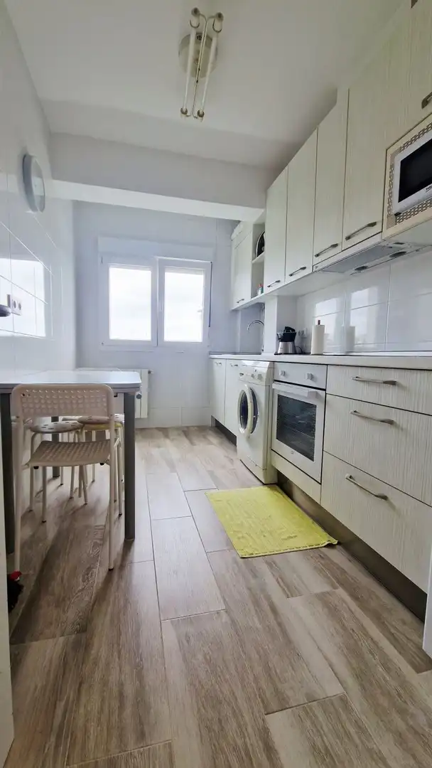 Kitchen of Flat for sale in Polanco  with Heating, Terrace and Storage room