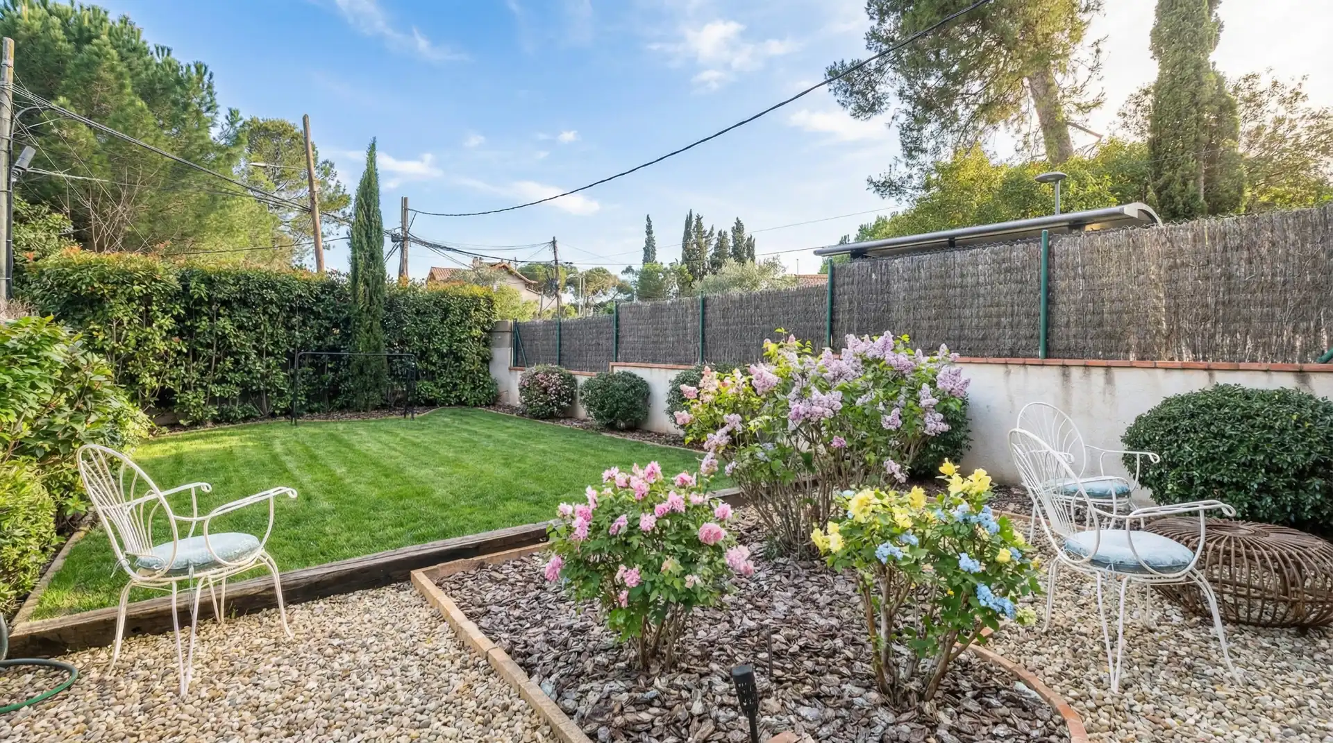 Garden of Houses for sale in Sant Cugat del Vallès  with Air Conditioner, Heating and Private garden