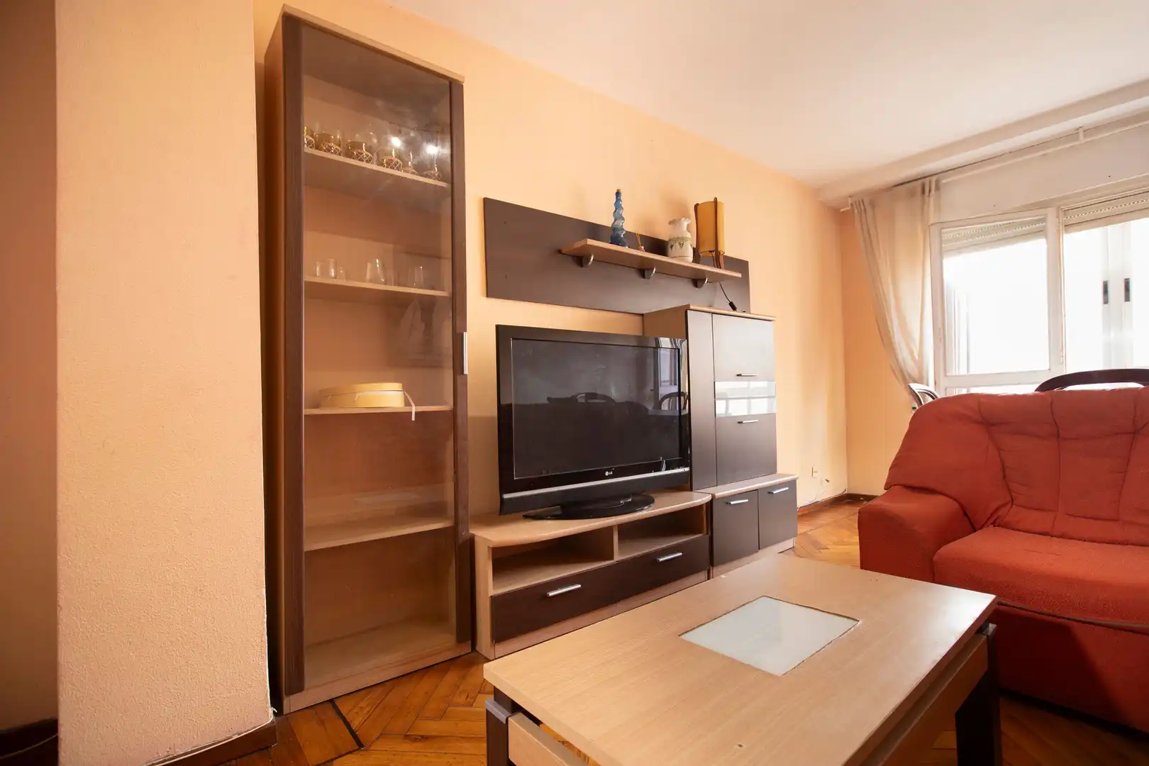 Sala de estar de Piso en venta en Santander con Terraza, Amueblado y Balcón