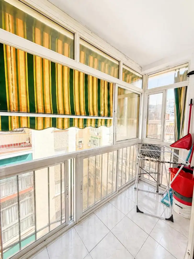 Balcony of Flat for sale in Málaga  with Air Conditioner and Terrace