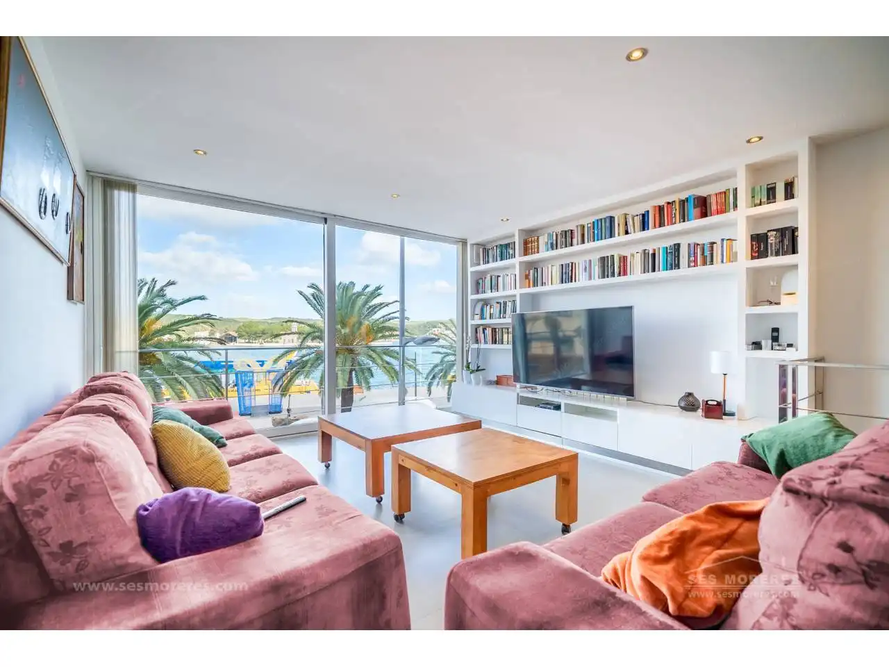 Sala de estar de Casa o chalet en venta en Maó - Mahón con Aire acondicionado, Calefacción y Terraza