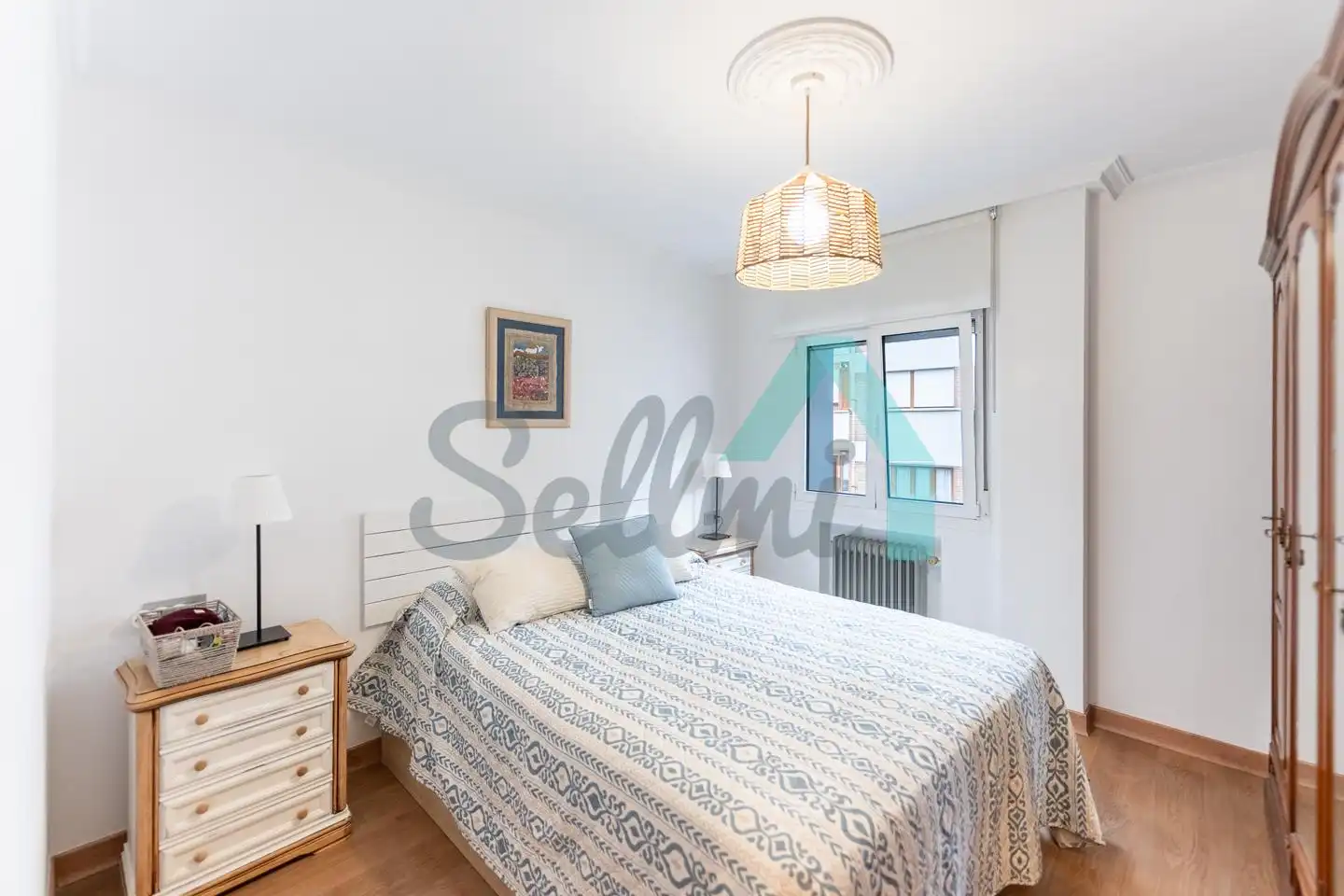 Bedroom of Flat for rent in Siero  with Heating, Terrace and Furnished