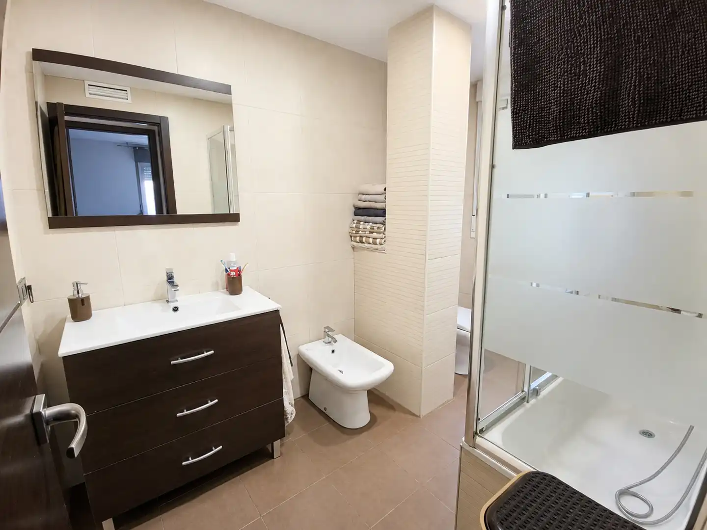 Bathroom of Flat for rent in Córdoba  with Air Conditioner, Heating and Terrace