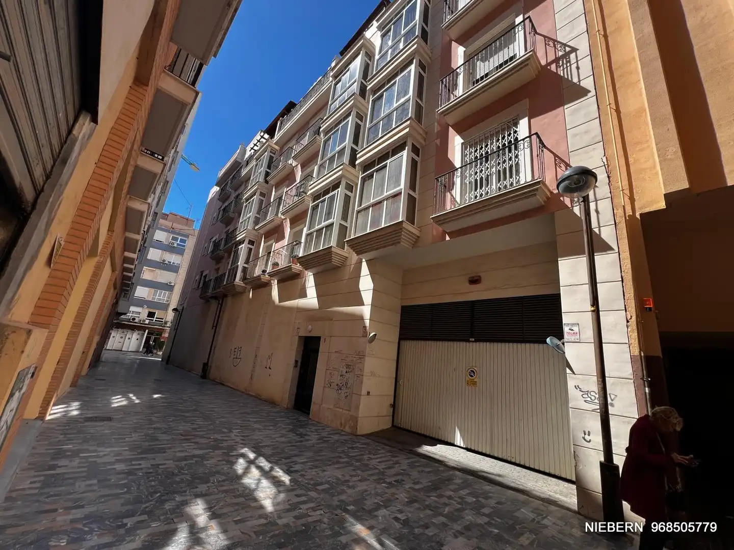 Vista exterior de Piso en venta en Cartagena con Aire acondicionado, Parquet y Amueblado