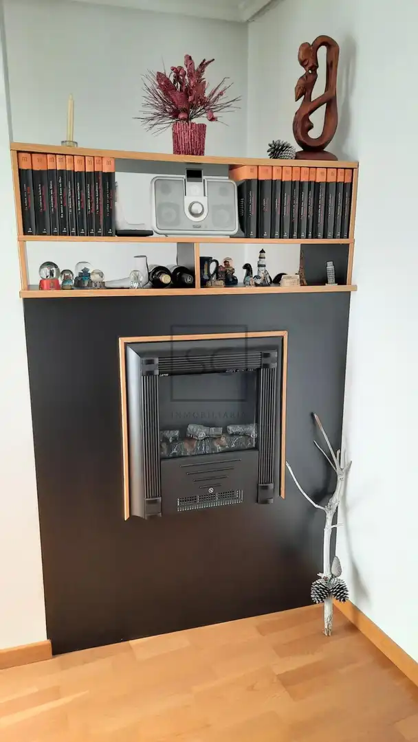 Sala de estar de Dúplex en venta en Narón con Calefacción, Terraza y Trastero