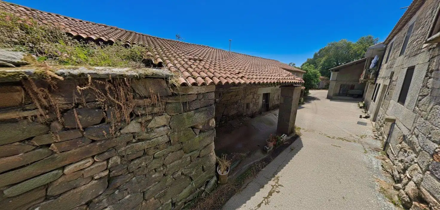 Vista exterior de Casa o chalet en venta en Rodeiro con Jardín privado y Amueblado