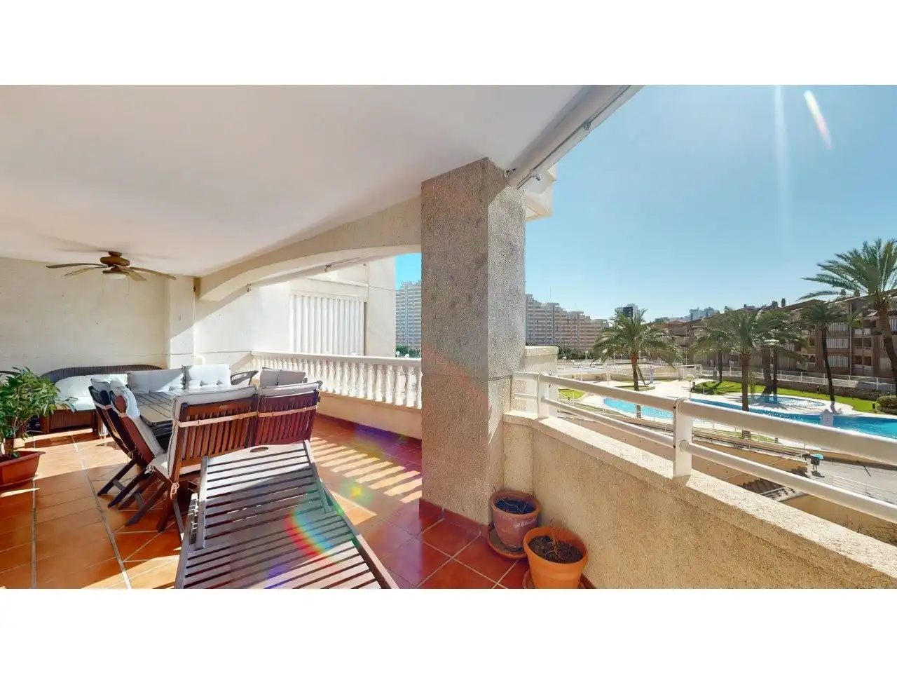 Exterior view of Flat for sale in Cullera  with Air Conditioner, Private garden and Terrace