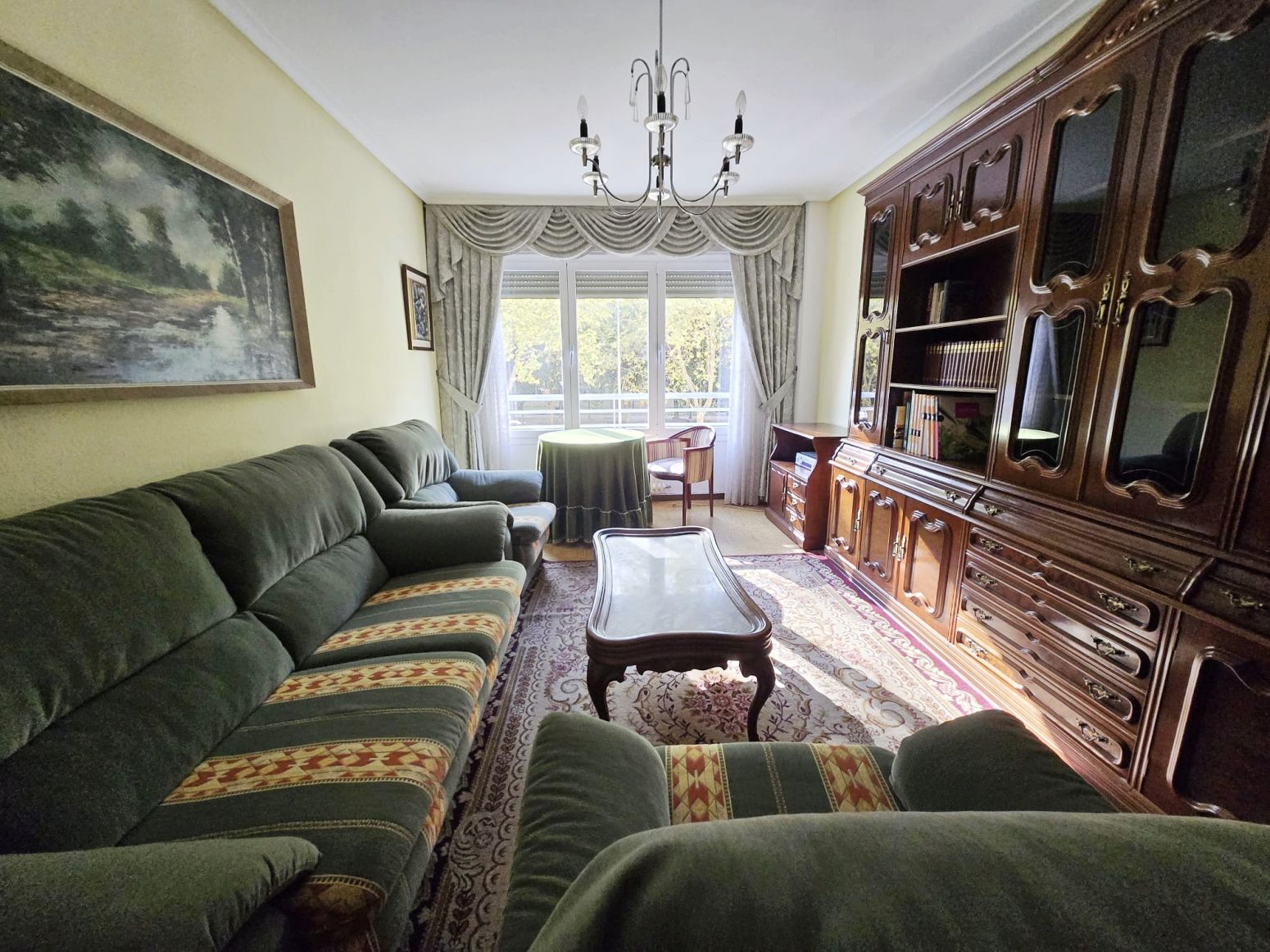 Living room of Flat for sale in  Logroño  with Heating, Terrace and Storage room