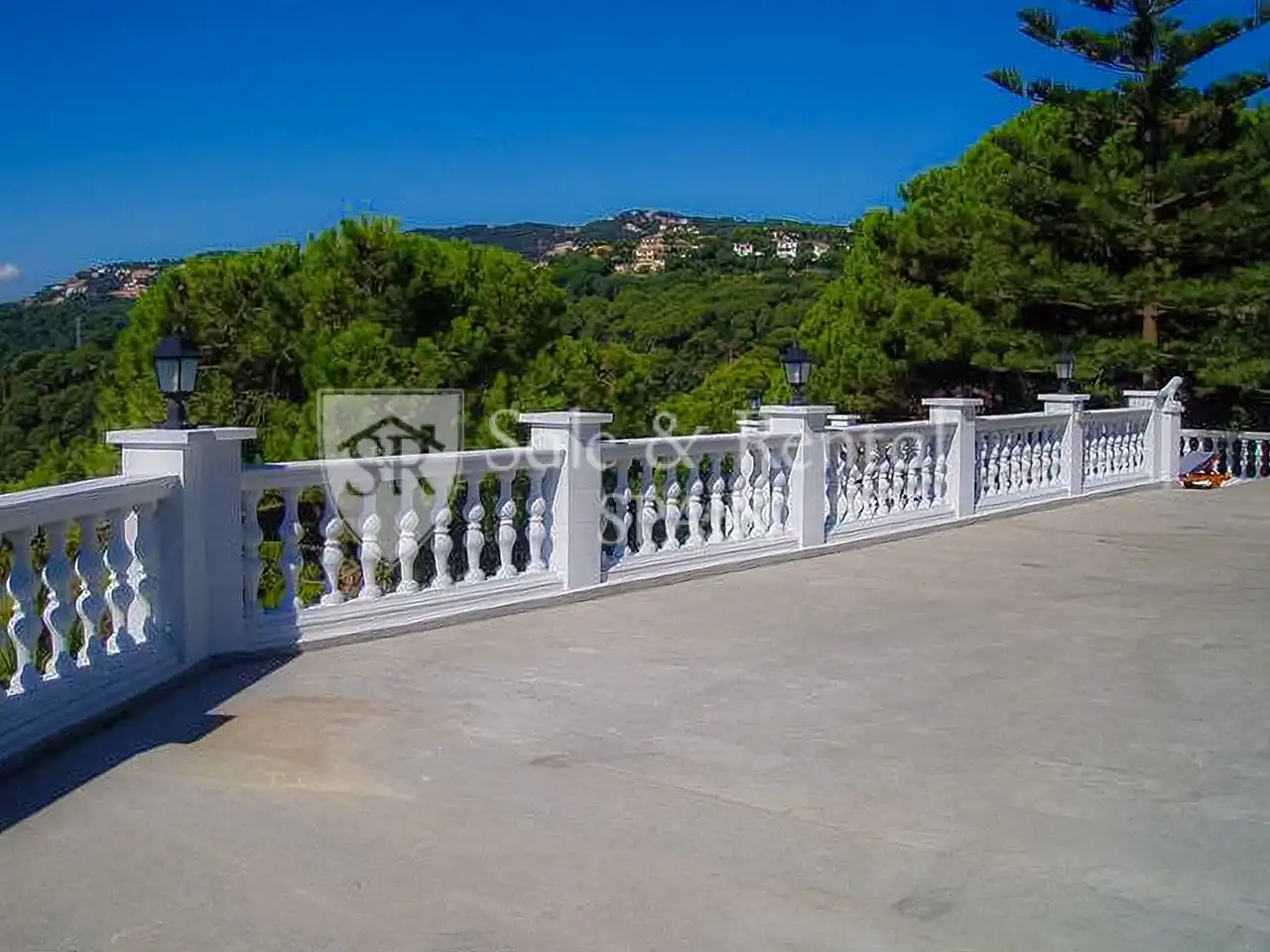 Terrassa de Casa o xalet en venda en Lloret de Mar amb Aire condicionat, Jardí privat i Terrassa