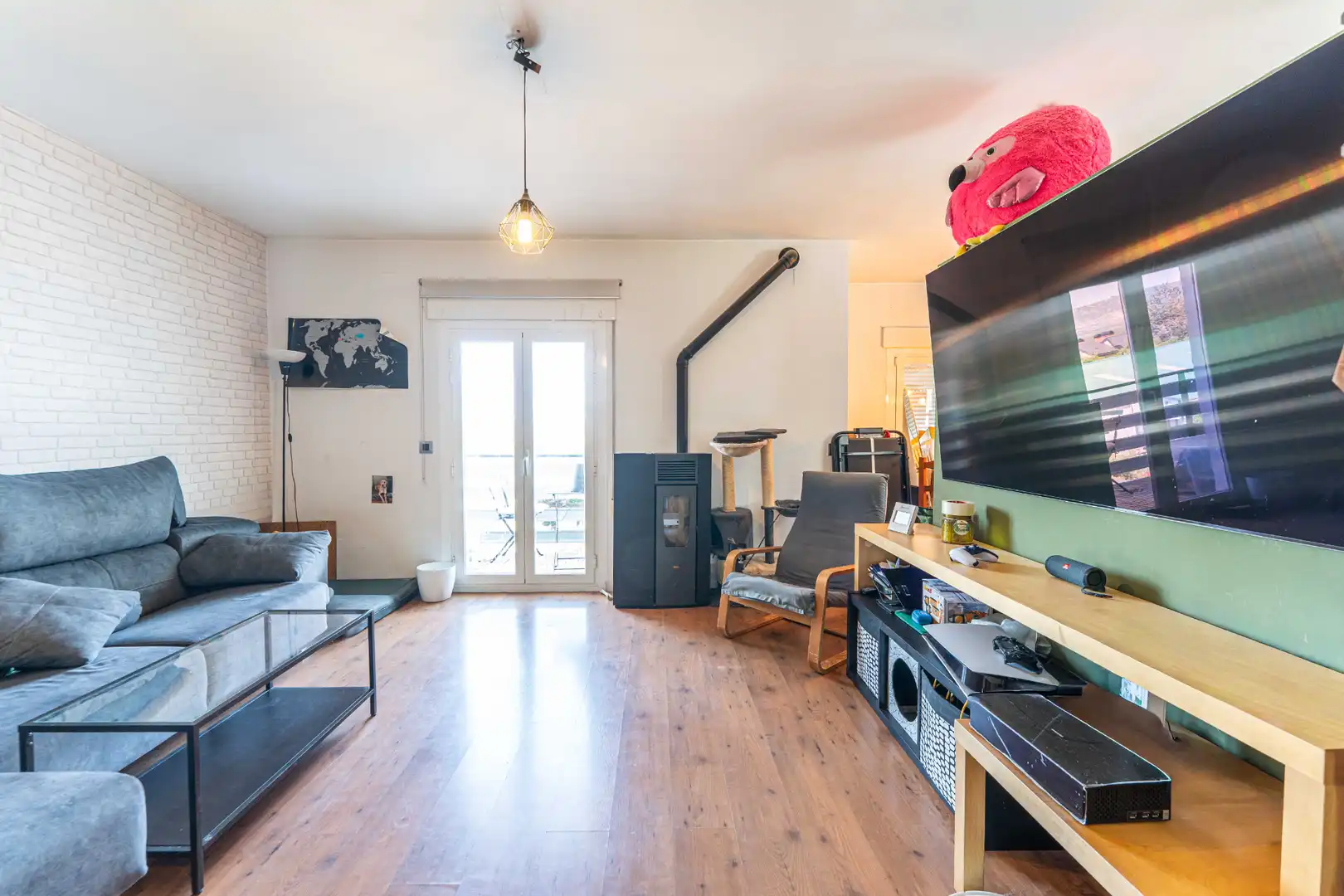 Living room of Flat for sale in Guadarrama  with Air Conditioner, Terrace and Internet