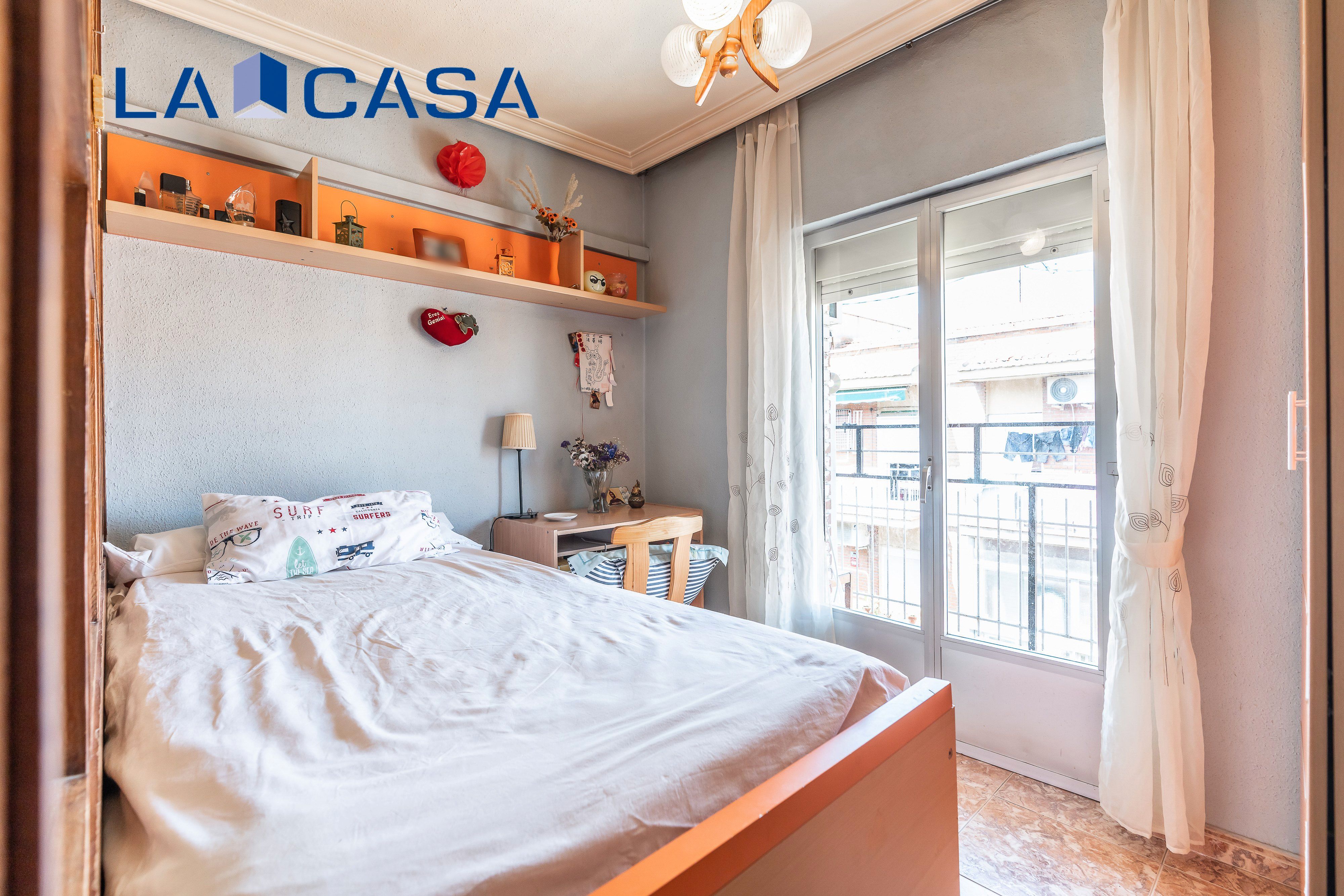 Bedroom of Flat for sale in  Madrid Capital  with Heating and Terrace