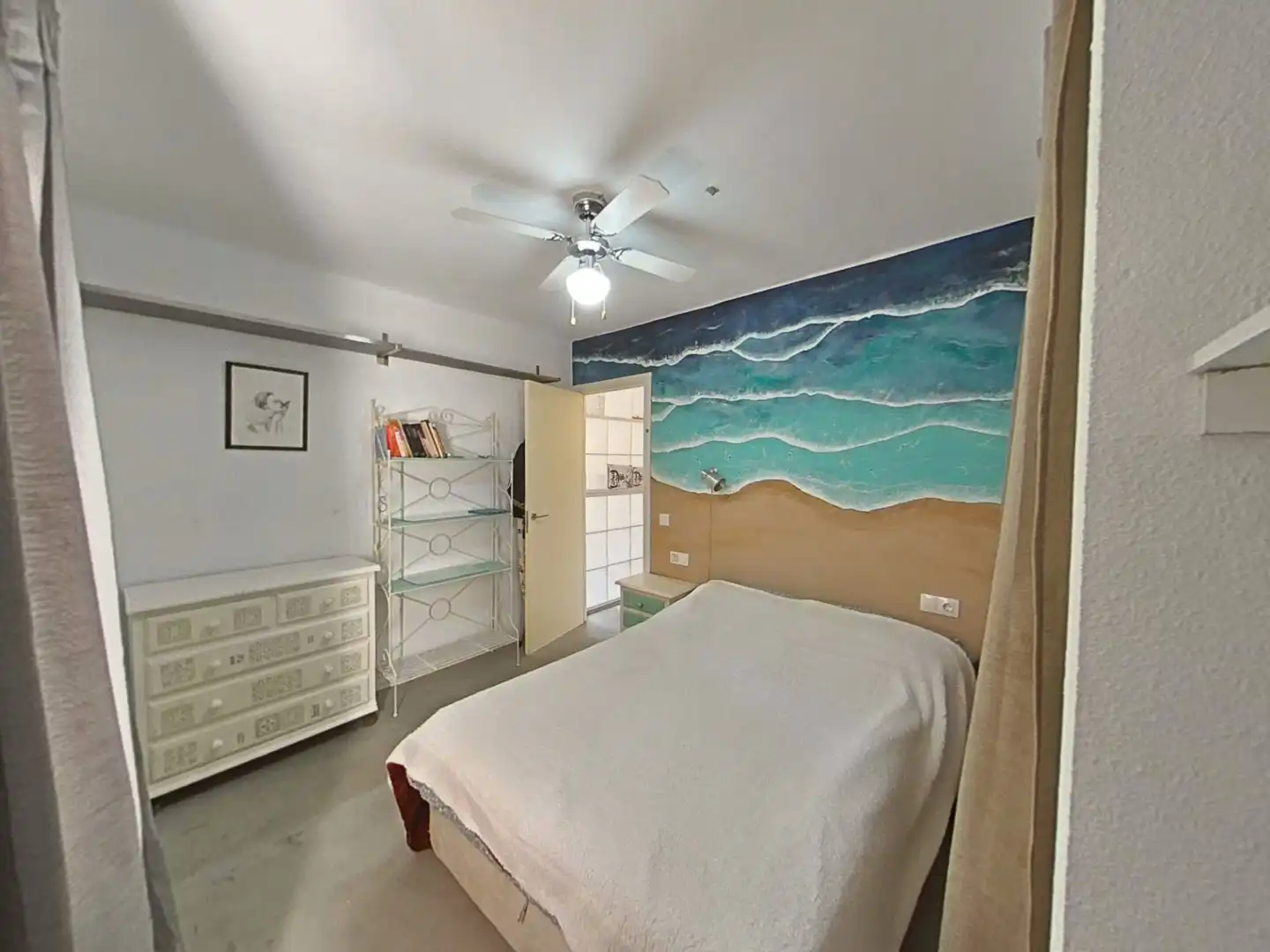 Schlafzimmer von Wohnung zum Verkauf in Málaga mit Klimaanlage, Terrasse und Möbliert