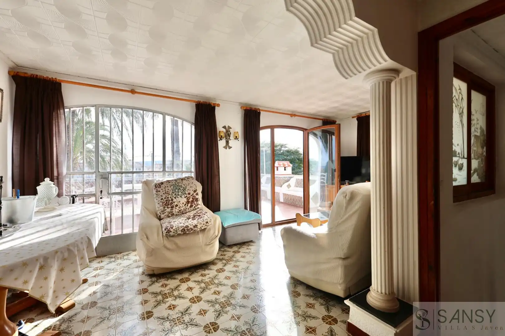 Living room of Houses for sale in Jávea / Xàbia  with Swimming Pool