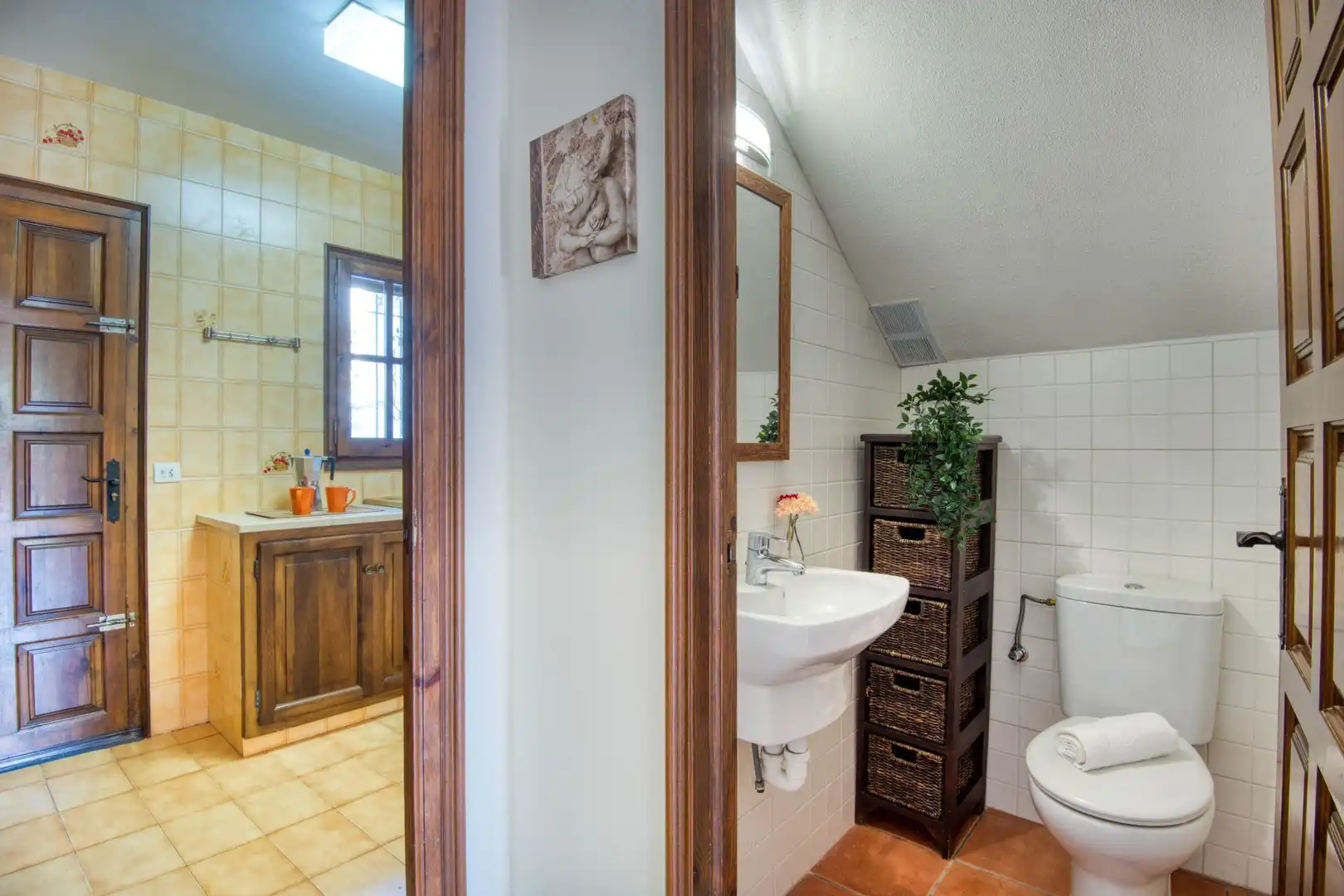Baño de Casa o chalet en venta en L'Escala con Aire acondicionado, Calefacción y Jardín privado