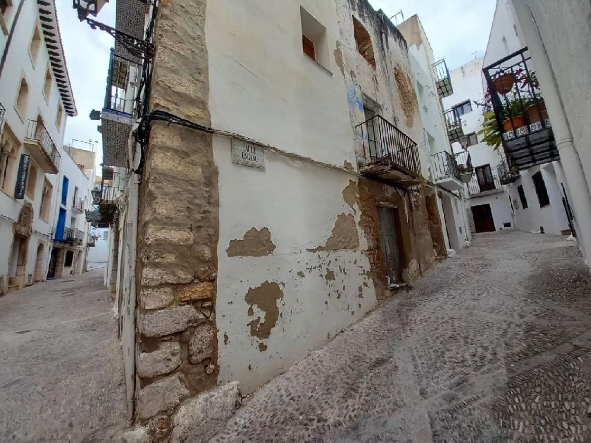 Exterior view of Single-family semi-detached for sale in Peñíscola / Peníscola