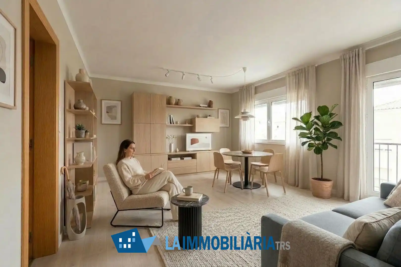 Sala de estar de Piso en venta en Terrassa con Calefacción