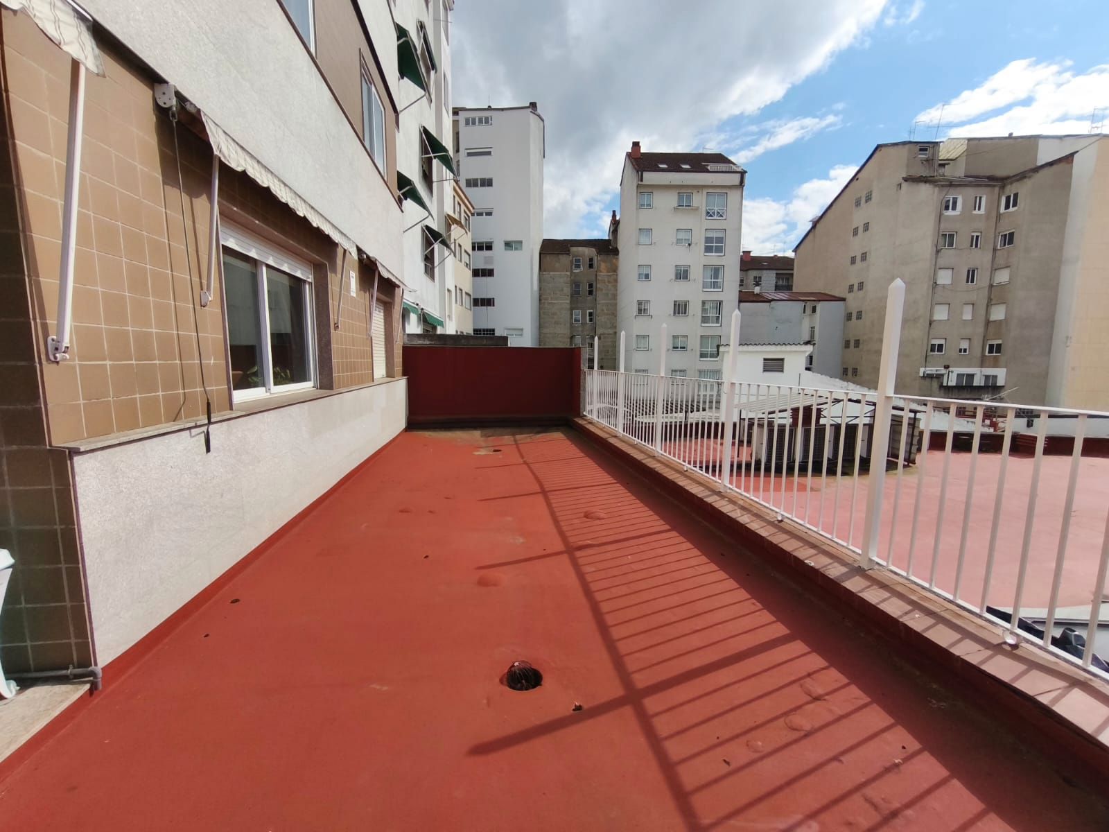 Terrace of Flat for sale in Ourense Capital   with Heating, Parquet flooring and Terrace