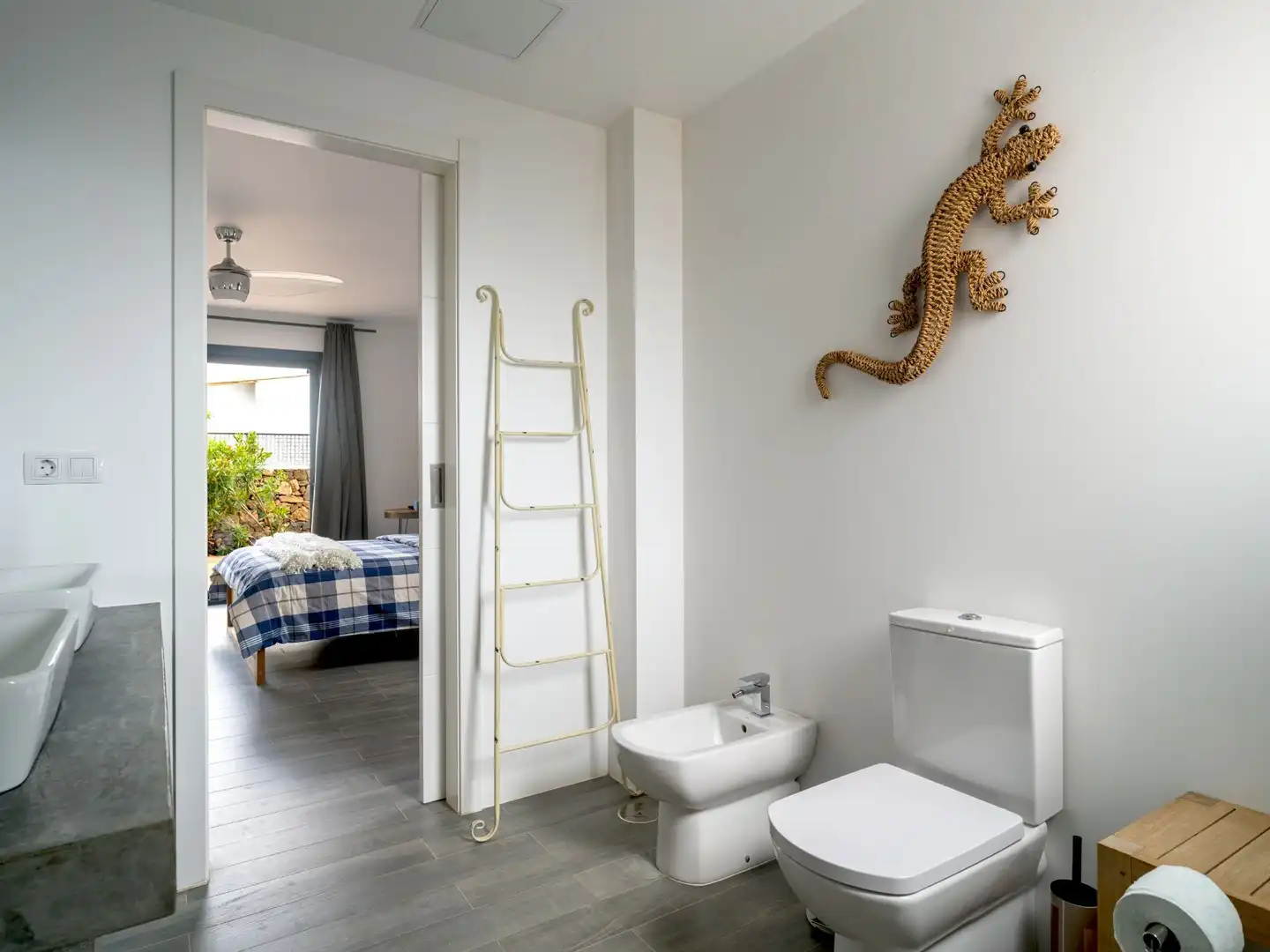 Baño de Casa o chalet en venta en La Oliva con Jardín privado, Terraza y Trastero