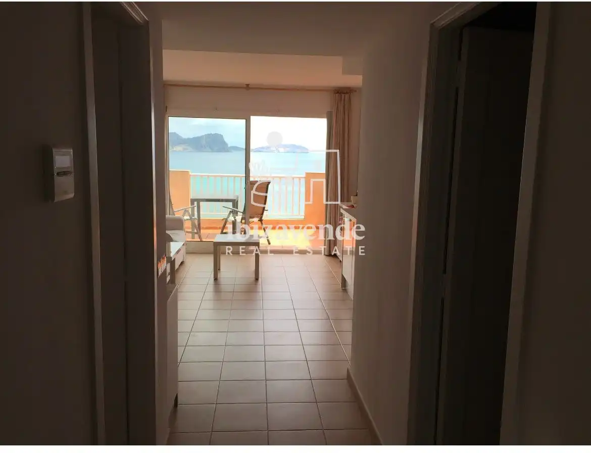 Schlafzimmer von Wohnung zur Miete in Santa Eulària des Riu mit Klimaanlage, Heizung und Terrasse