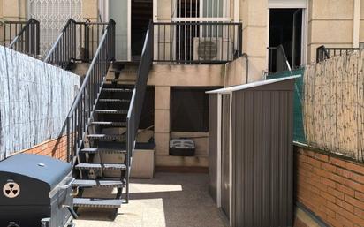 Balcony of Planta baja for sale in Terrassa  with Air Conditioner, Heating and Parquet flooring