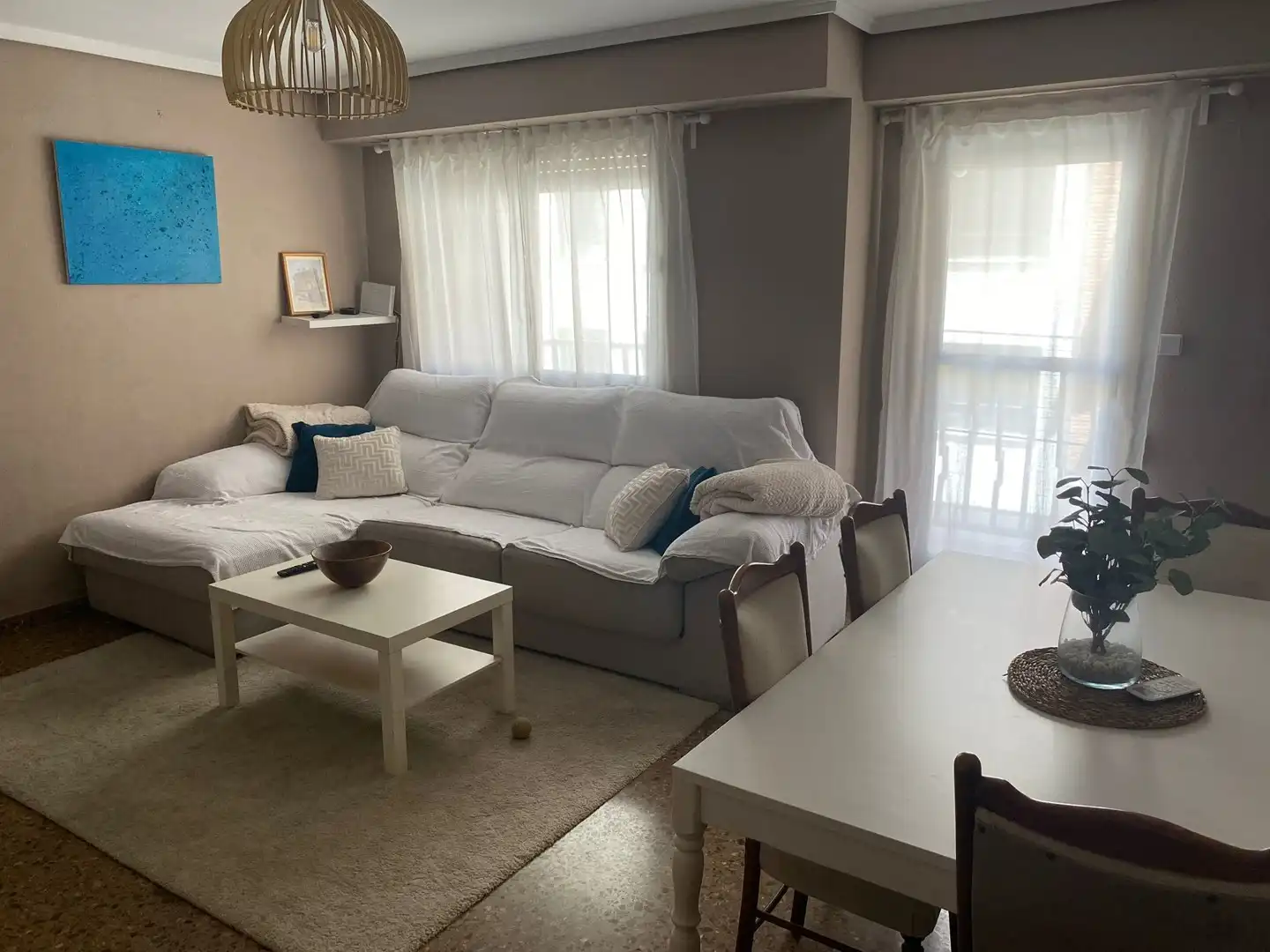 Sala d'estar de Apartament en venda en Valencia amb Moblat