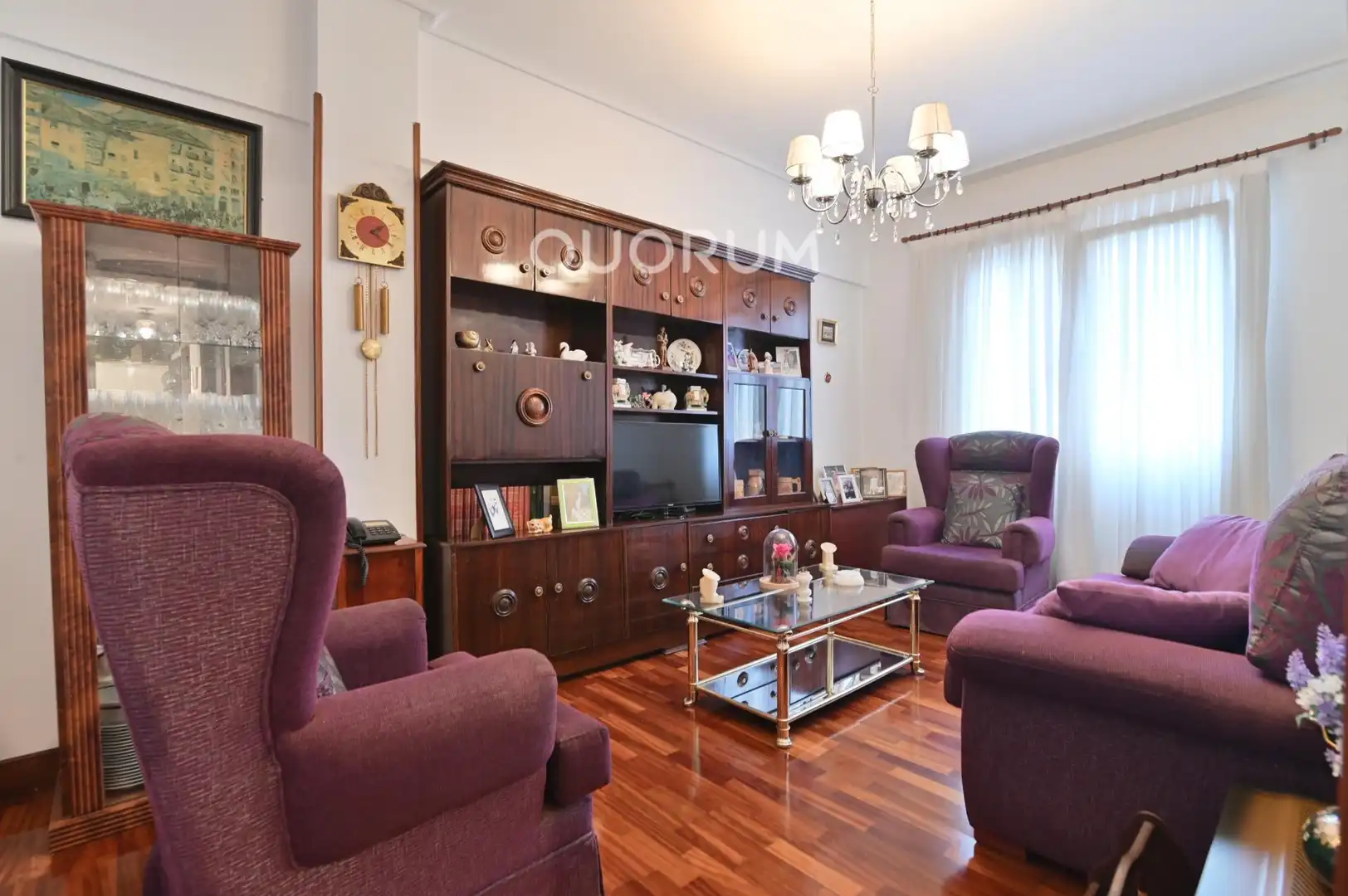 Wohnzimmer von Wohnung zum Verkauf in Getxo  mit Heizung und Möbliert