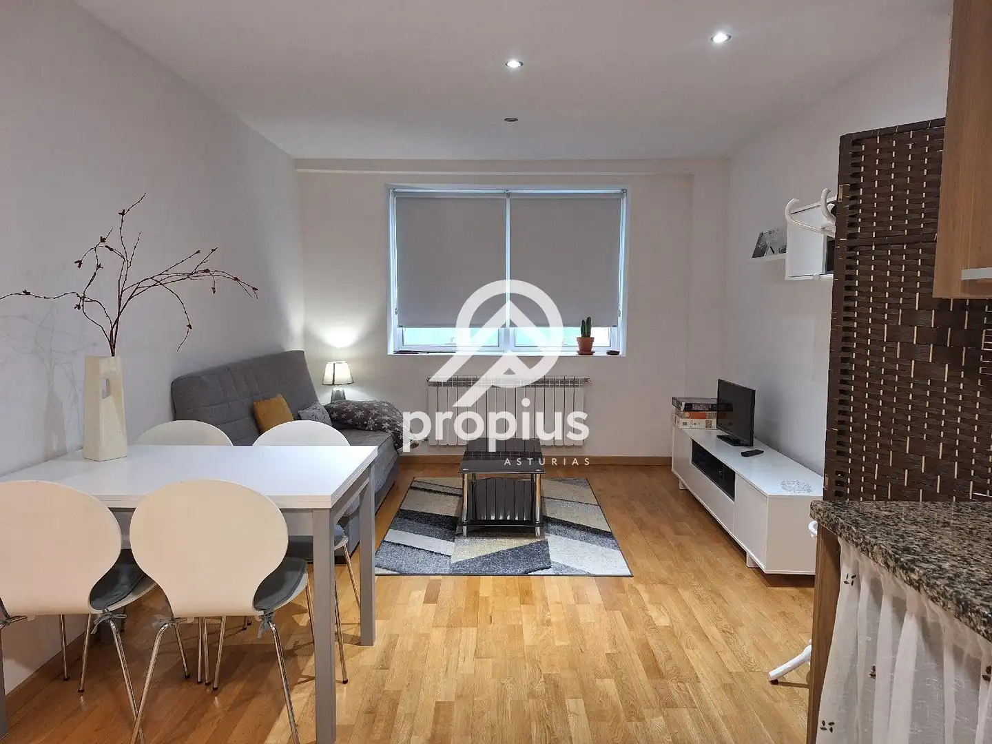 Living room of Flat for sale in Parres  with Heating, Storage room and Furnished