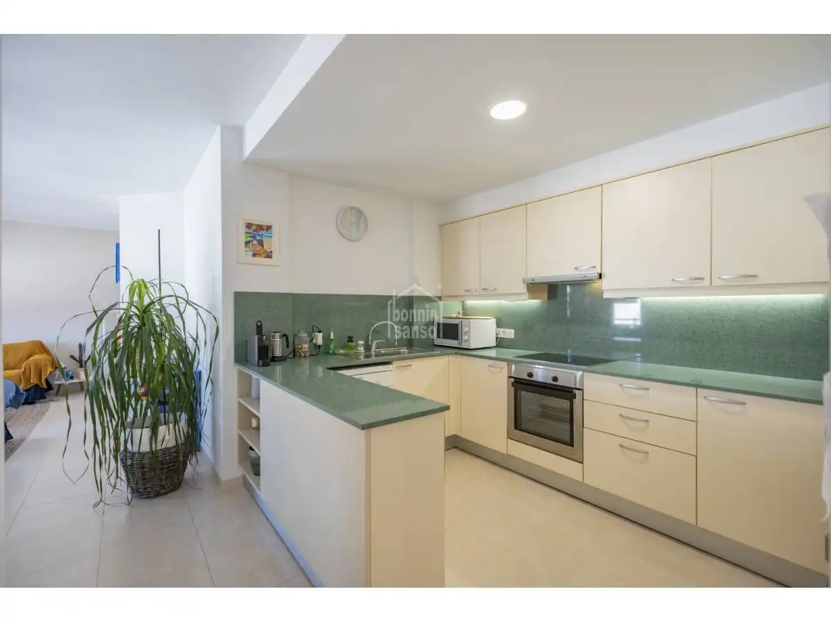 Cocina de Apartamento en venta en Es Castell con Terraza
