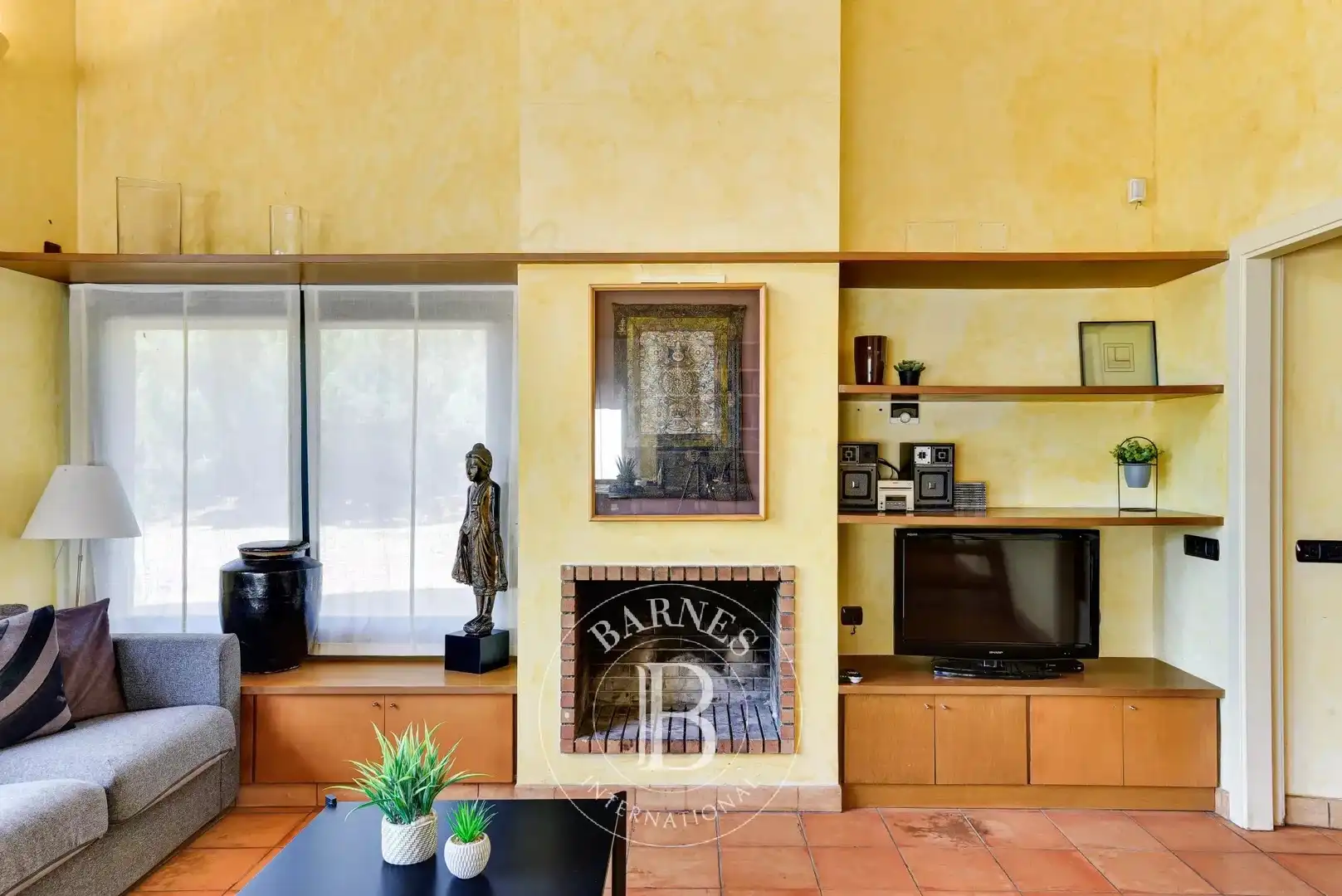 Living room of Country homes for sale in Capmany  with Heating, Private garden and Swimming Pool