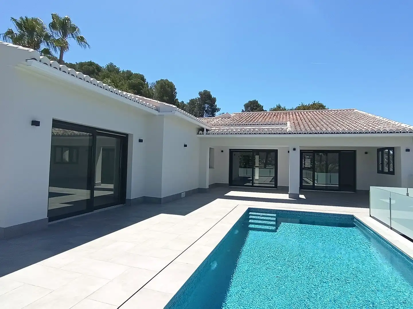 Exterior view of Houses for sale in Jávea / Xàbia  with Air Conditioner, Terrace and Storage room
