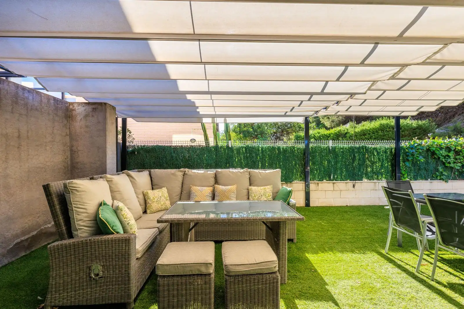 Terraza de Casa adosada en venta en Cambrils con Aire acondicionado, Calefacción y Jardín privado