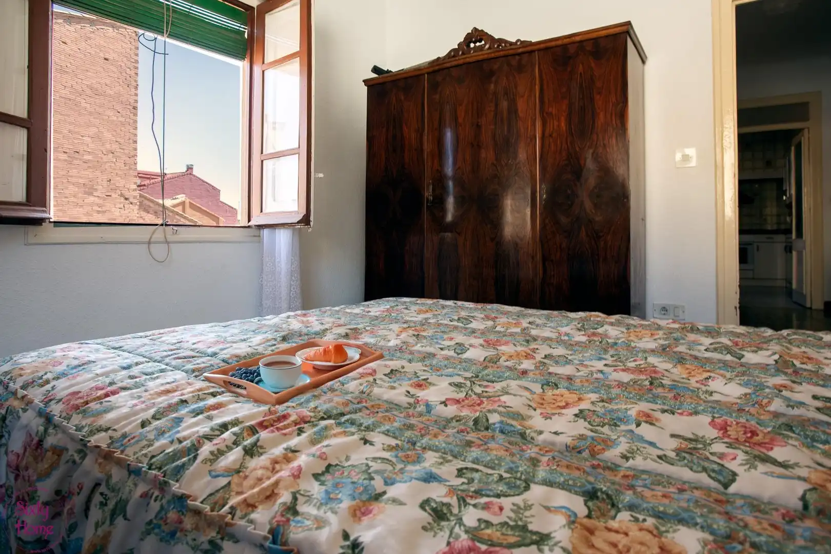Dormitori de Casa o xalet en venda en Andorra (Teruel) amb Jardí privat, Traster i Moblat