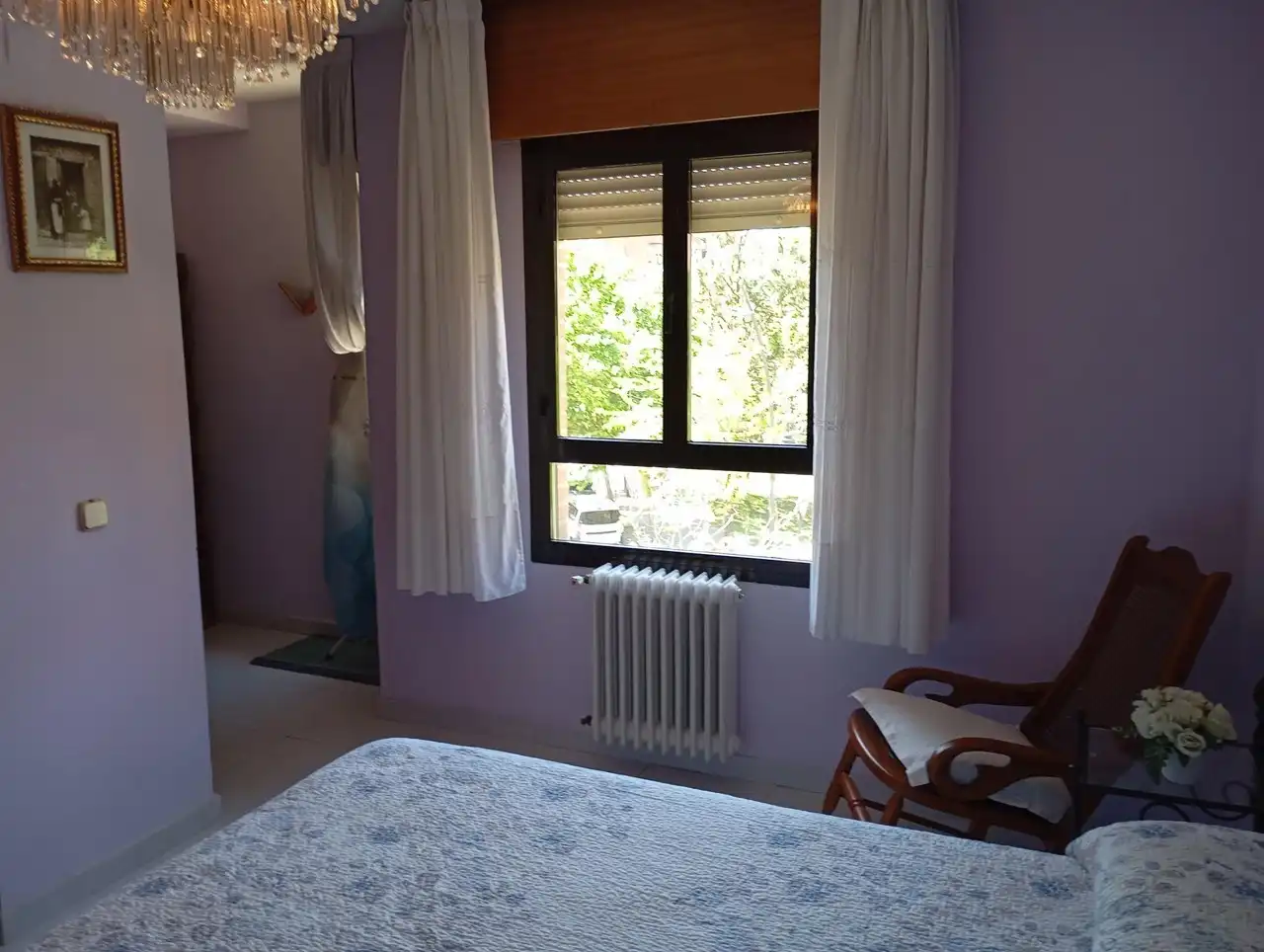 Bedroom of Flat for rent in Tres Cantos  with Heating, Terrace and Storage room