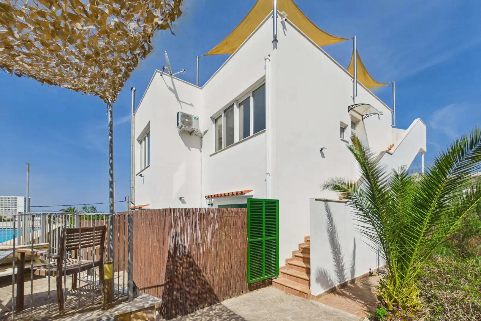 Vista exterior de Planta baja de alquiler en Manacor con Aire acondicionado, Terraza y Amueblado