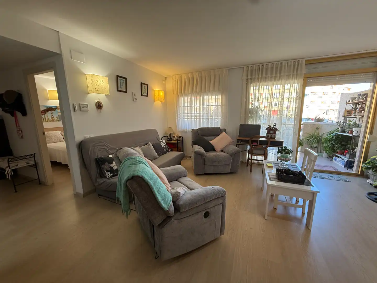 Living room of Flat for sale in Vila-seca  with Air Conditioner, Heating and Parquet flooring