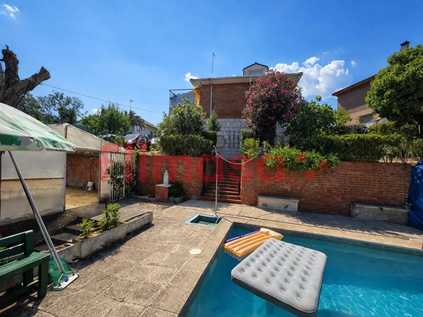 Exterior view of Houses for sale in Santa Cruz del Retamar  with Heating, Private garden and Terrace