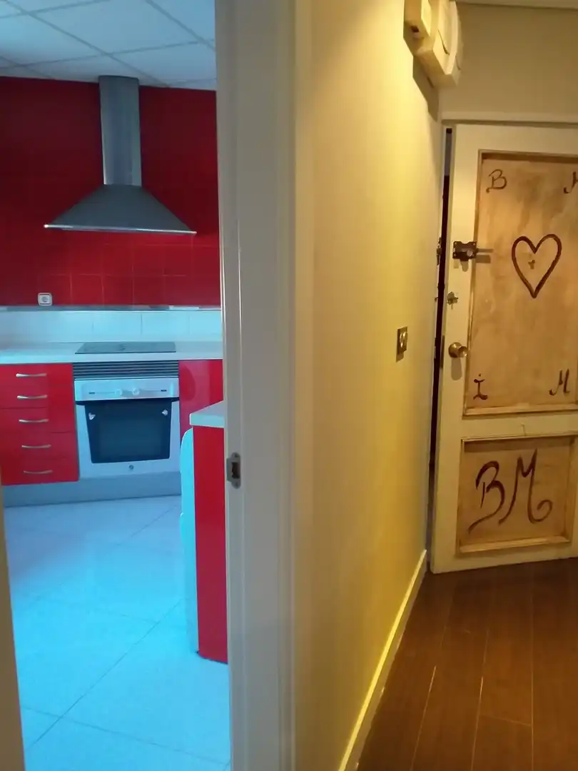 Cocina de Piso de alquiler en Murcia con Aire acondicionado, Calefacción y Terraza