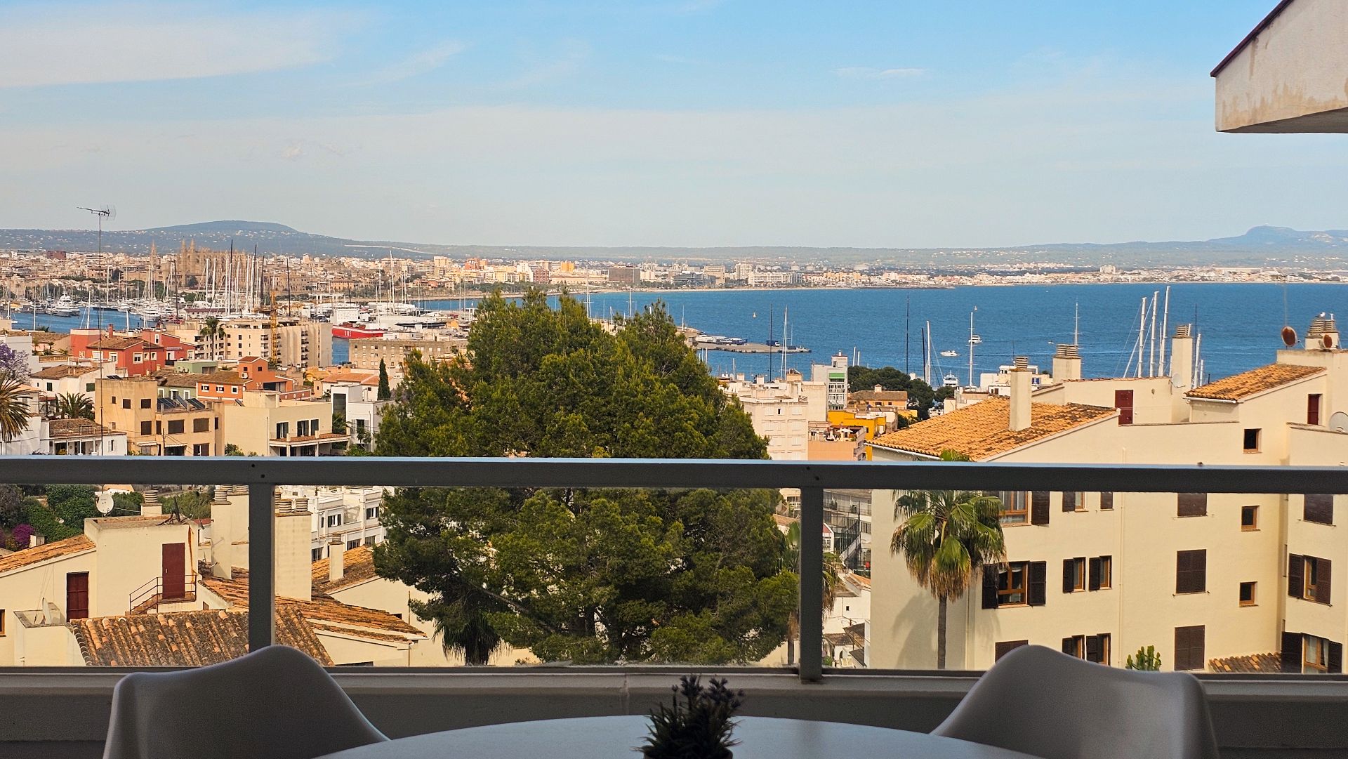 Vista exterior de Àtic en venda en  Palma de Mallorca amb Aire condicionat, Calefacció i Terrassa