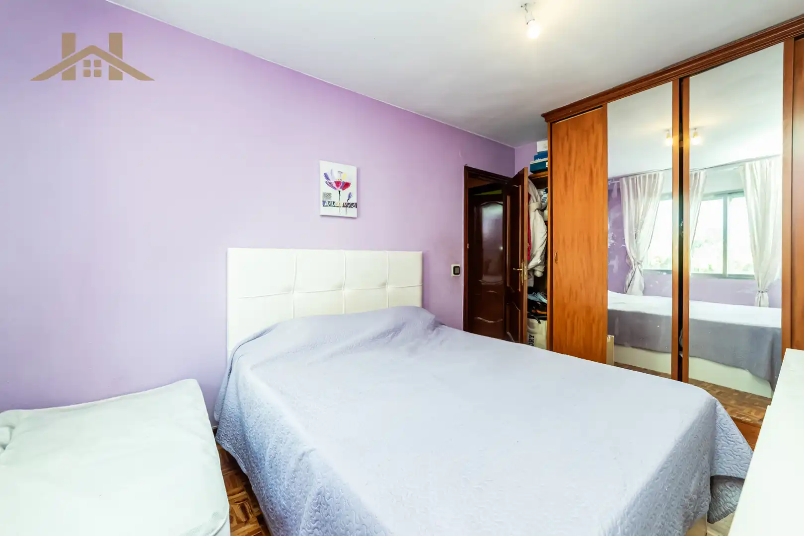 Bedroom of Flat for sale in Móstoles  with Heating and Terrace