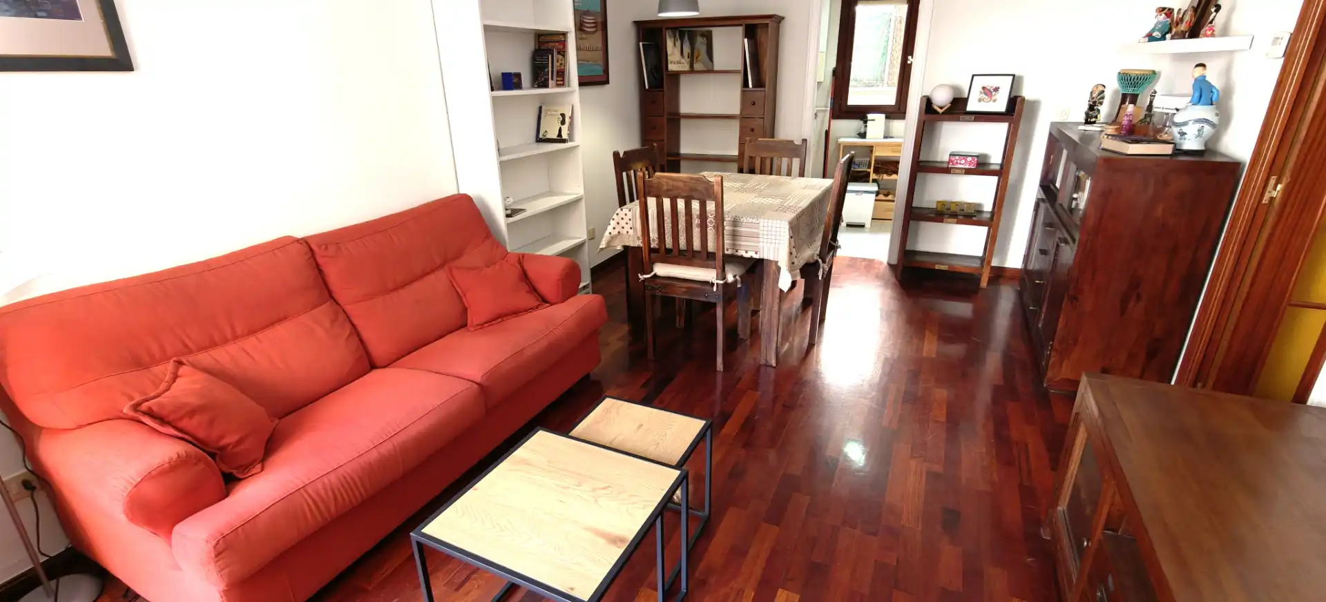 Sala de estar de Apartamento en venta en Zaragoza con Aire acondicionado, Calefacción y Parquet
