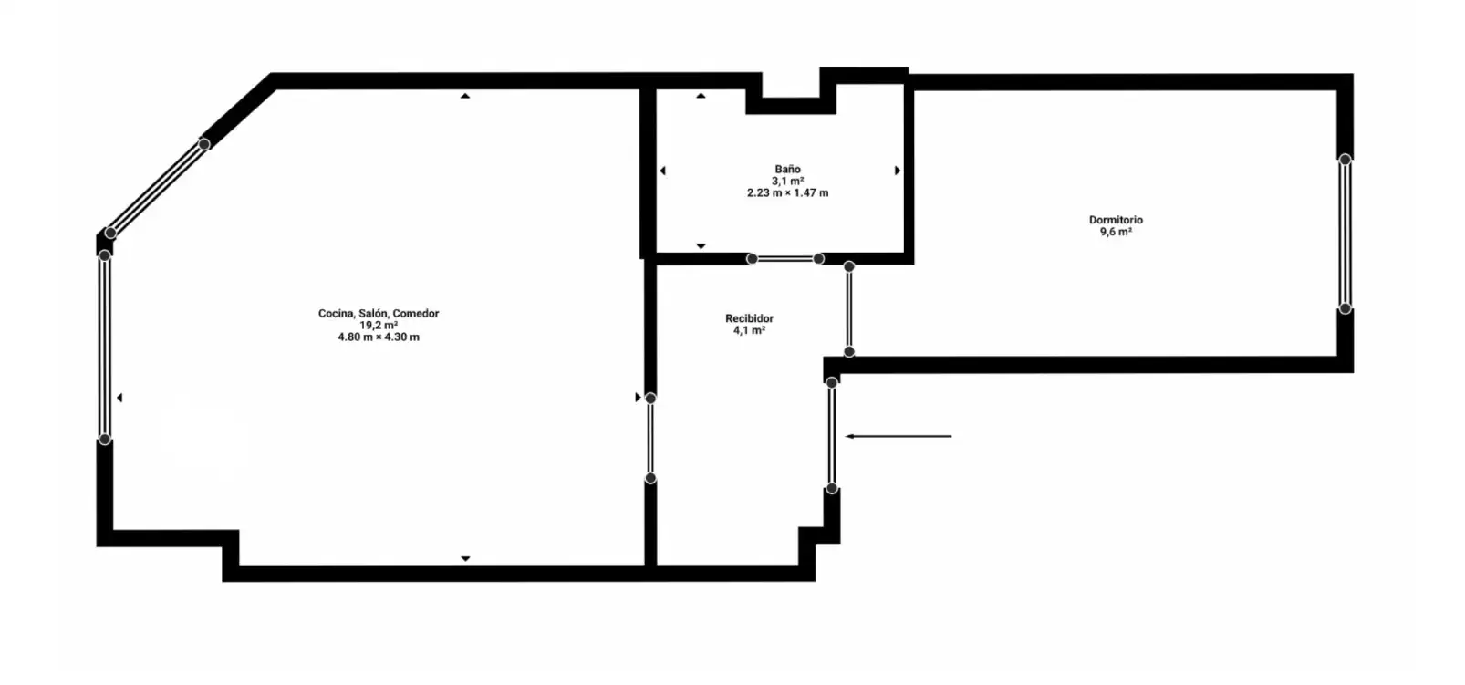 Wohnung mit Aufzug zum Verkauf in Calle Jesús, imagen 25