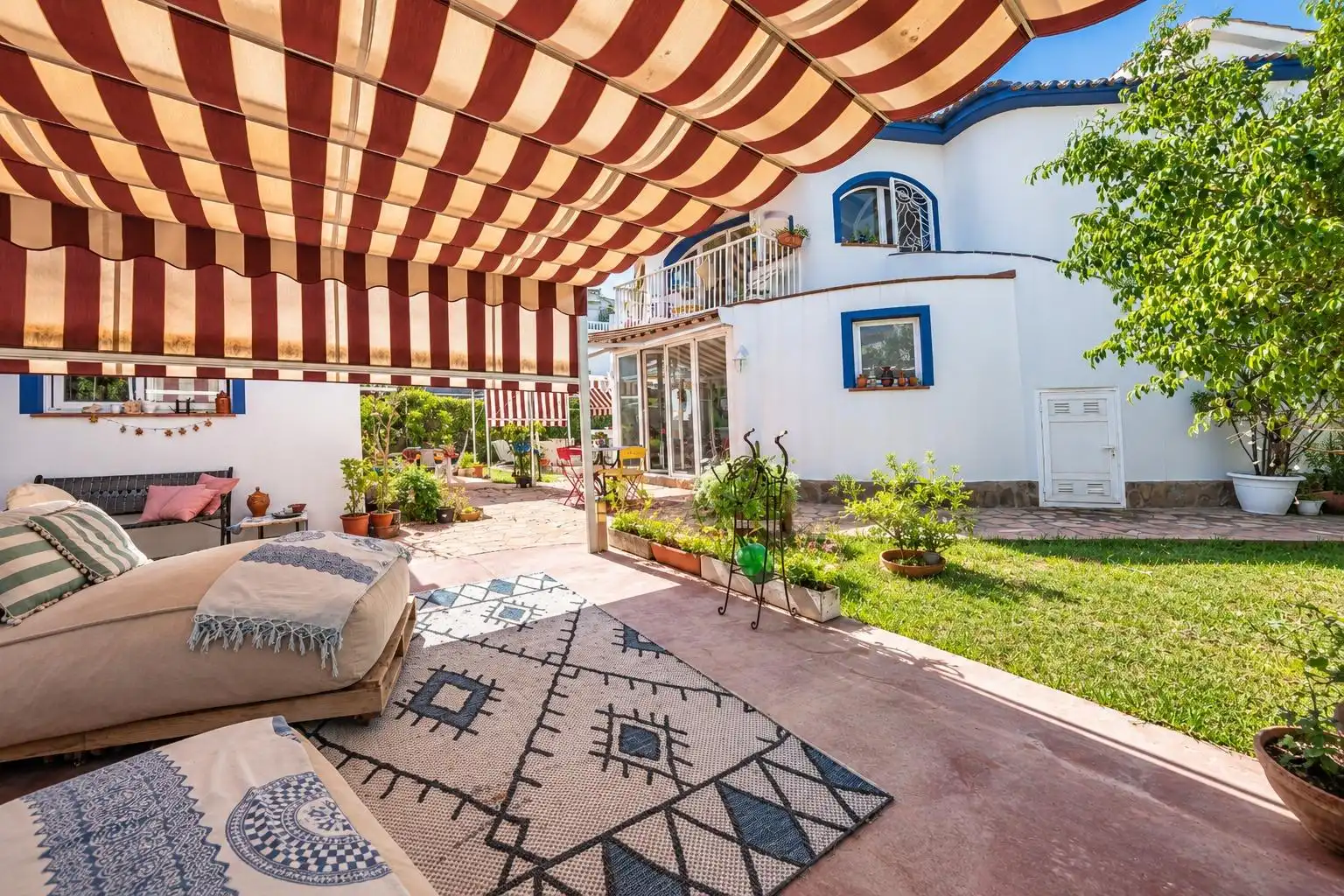 Terraza de Casa o chalet en venta en Dénia con Jardín privado, Terraza y Jacuzzi