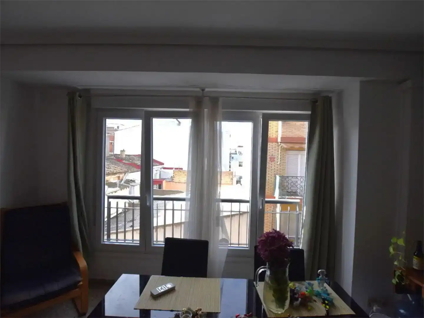 Balcony of Flat for rent in Mislata  with Air Conditioner and Furnished