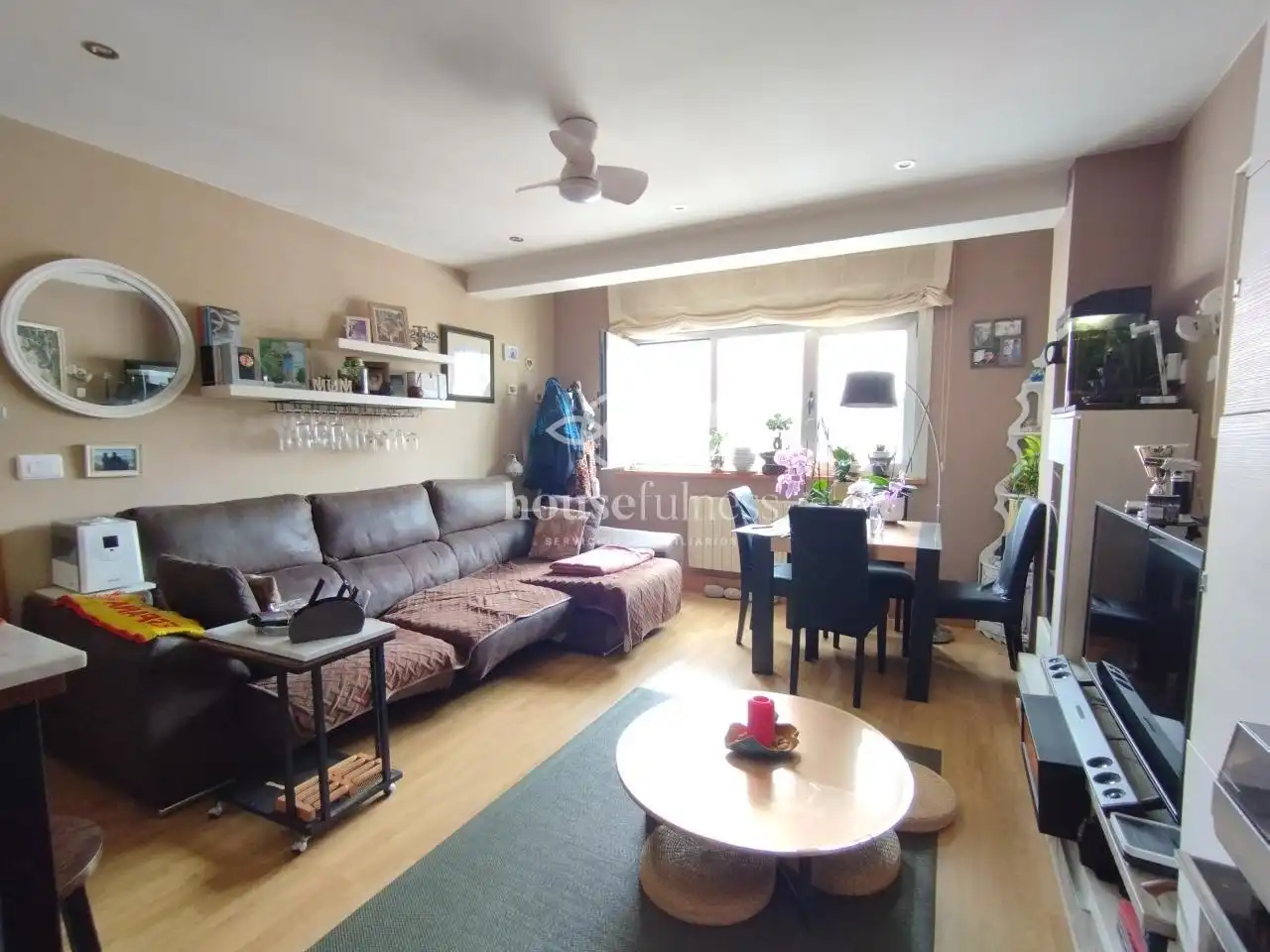 Wohnzimmer von Wohnung zum Verkauf in Ferrol mit Heizung, Abstellraum und Möbliert