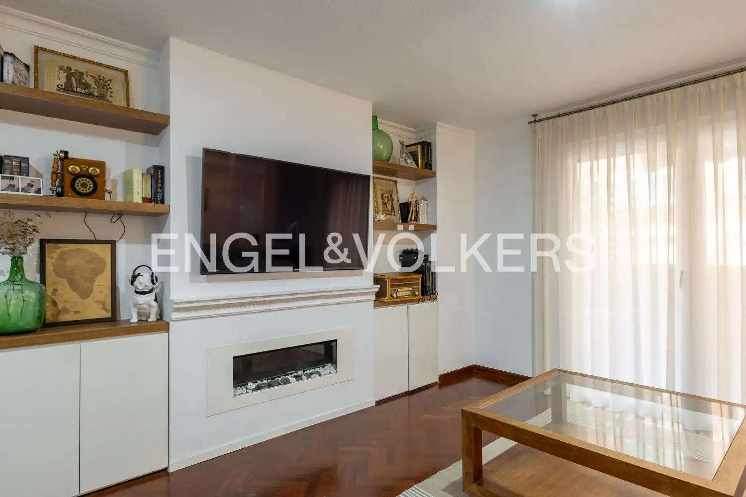 Sala de estar de Piso en venta en Valencia con Aire acondicionado, Calefacción y Parquet