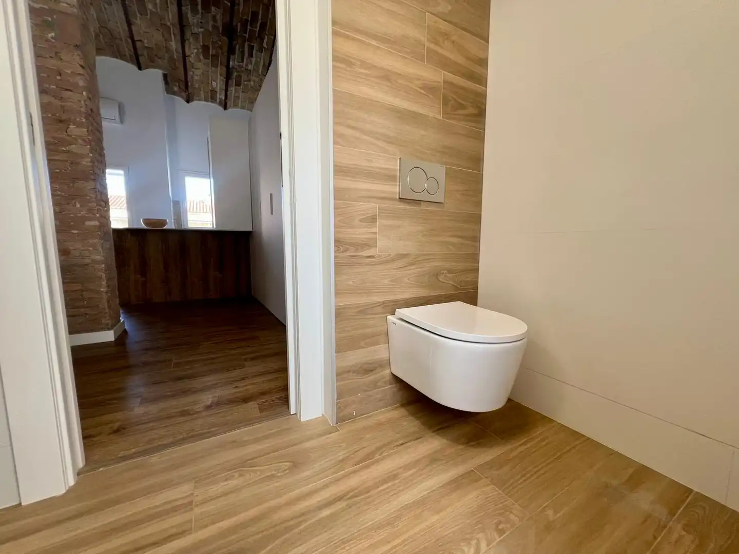 Baño de Piso de alquiler en Sagunto / Sagunt con Aire acondicionado, Amueblado y Horno