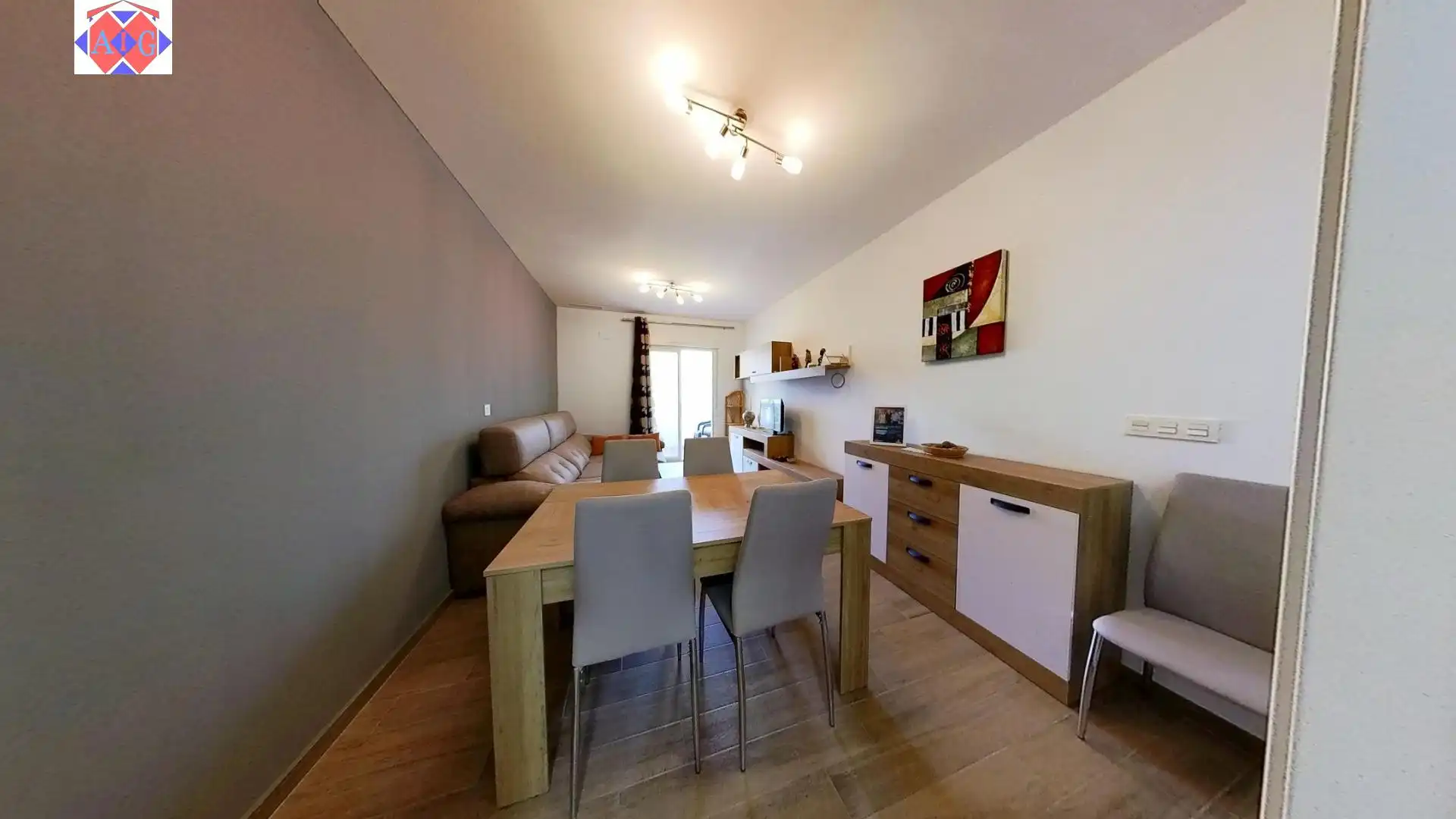 Sala de estar de Piso en venta en Gualchos con Aire acondicionado, Calefacción y Terraza