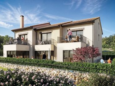 Appartamento con piscina in vendita a Andrín