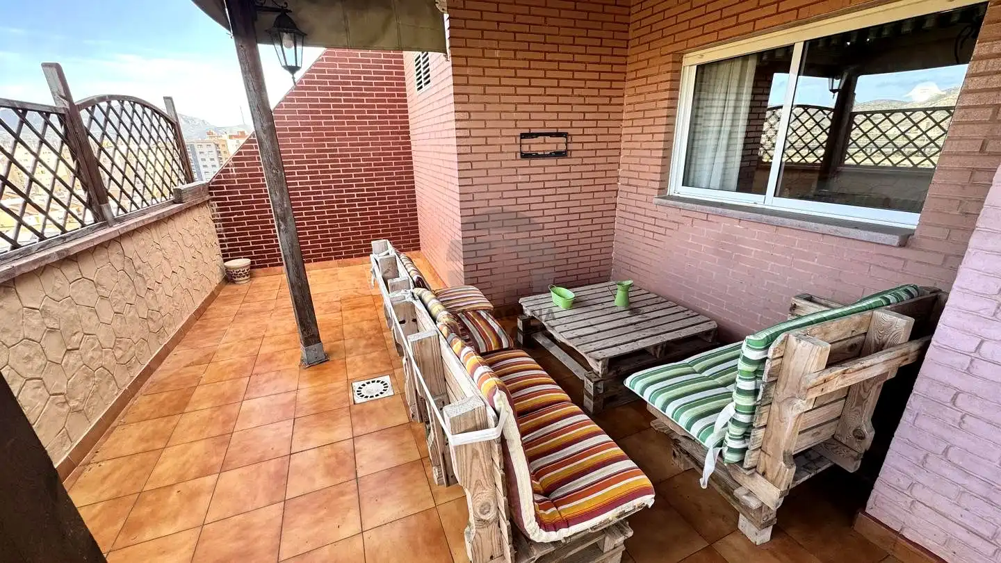 Terraza de Ático en venta en Cartagena con Aire acondicionado, Terraza y Amueblado