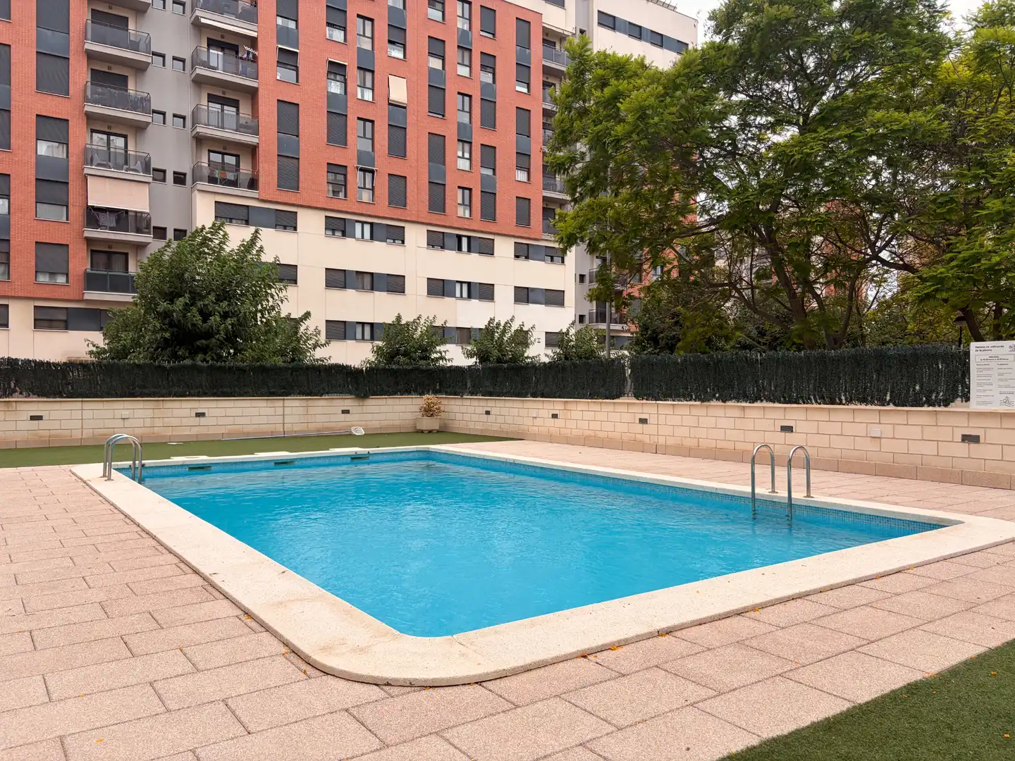 Swimming pool of Flat for sale in Murcia  with Air Conditioner, Storage room and Oven